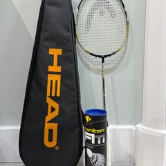 HEAD Badminton Racket with shuttlecocks