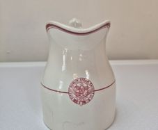 Antique City of Dublin Ironstone Jug White & Son
