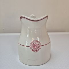 Antique City of Dublin Ironstone Jug White & Son