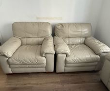Double sofa and 2 armchair