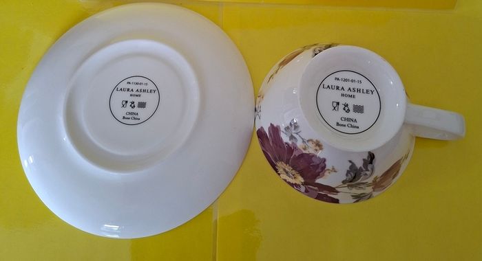 Laura Ashley Bone China (Teapot Cup & Saucer)