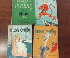 1930, 1950s Men only books