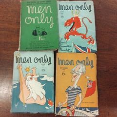 1930, 1950s Men only books