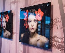 Acrylic Photo prints Personalised photo print onto acrylic size 40 x 40 cm