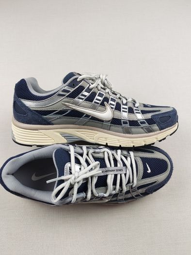 Nike P-6000 Thunder Blue Pale Ivory Slate UK 8
