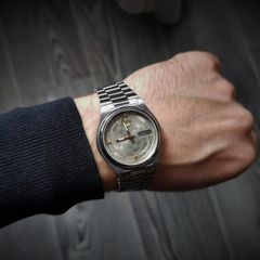 Seiko 5 automatic (grey/gold rare dial)
