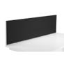 Desk mounted desk divider Screen 1600x400mm Image 2