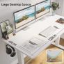 Electric Height Adjustable Standing Desk Sit Stand Desk with Whole Board for Home Working Image 4