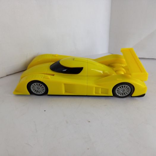 Scalextric New Start Endurance Slot Car - Plain Yellow      (le Mans 24hr endurance touring)
