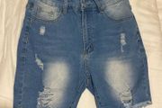 Denim shorts (size med)