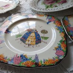 Collection of cake/display Plates