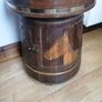 Vintage Wine Barrel Mini Bar Image 6