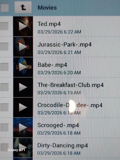 Samsung Galaxy Tab 2, GT-P5113, 16GB, and Preload with nearly 2 dozen childrens movies, in excellent condition