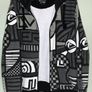 Quiksilver Mens Full Zip Hoodie Size Small Image 4