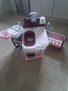 smoby baby doll nursery play centre