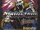 Status Quo Vintage Concert Poster Monsters Of Rock Donington Park UK August 21st 1982 Replica