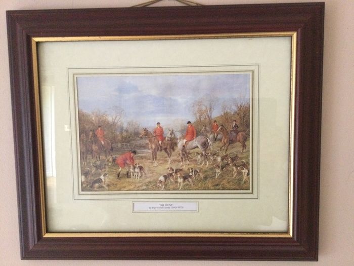 Art - Vintage Style Hunting Print.