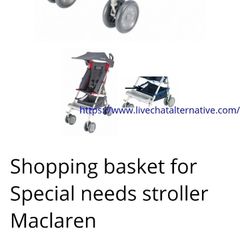 Maclaren buggy basket