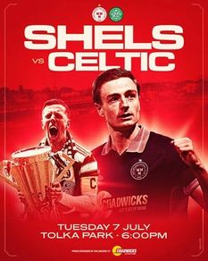 shelbourne v Celtic ticket