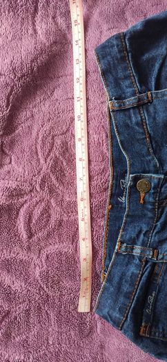 Union Blues Dark Wash Stretch Mom Jeans  UK 10  like New