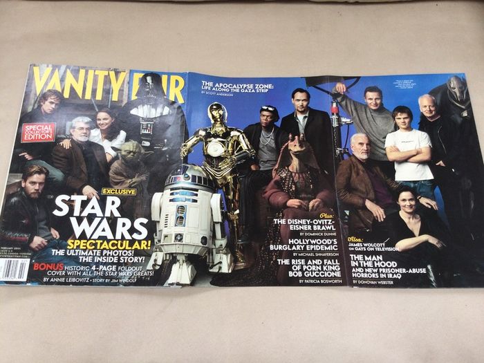 Star Wars vanity fair magazine episode 3 collection rare