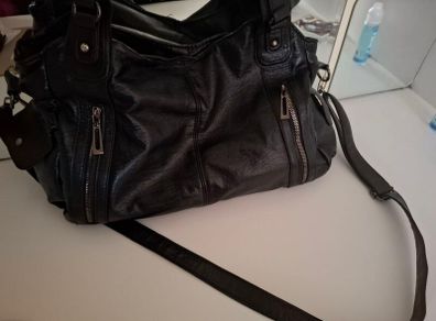 leather shoulder bag