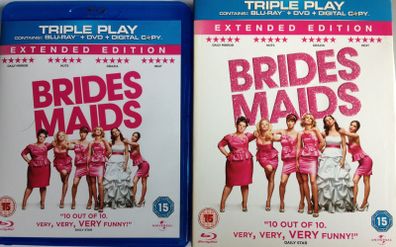 Brides Maids [2011] Kristen Wiig, Rose Byrne, Wendi McLendon-Covey, Ellie Kemper, Melissa McCarthy & Chris O'Dowd [Blu-ray Movie]