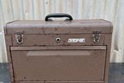 Vintage Waterloo Engineeering tool box with liners