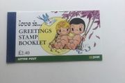 Irish stamps, 1998 greetings booklet
