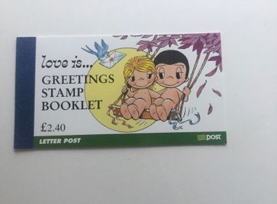 Irish stamps, 1998 greetings booklet