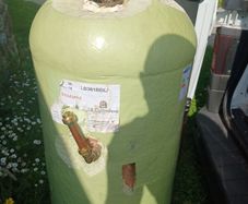 Copper cylinder 36x18