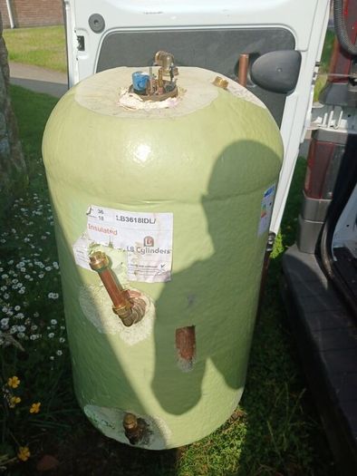 Copper cylinder 36x18