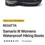 As New Regatta  Womens Walking Boots Image 4
