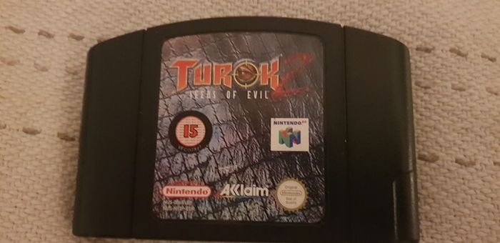 Turok 2 Seeds of Evil Nintendo 64 Game Cart Only