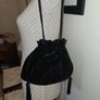 Principles black velvet evening bag Image 2