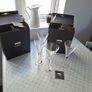 John Rocha Geo Incline cocktail Glasses x4 Image 8