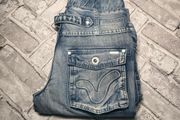 Voi Jeans Co Thornt 001 Mens Blue Denim Jeans W28 L32