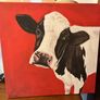 Cow Picture on Canvas Image 3