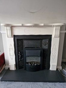 Fireplace and electric fire