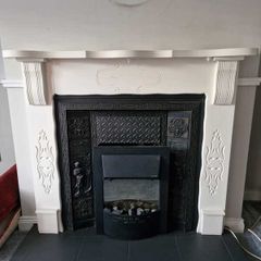 Fireplace and electric fire