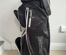 Golf bag with trolly