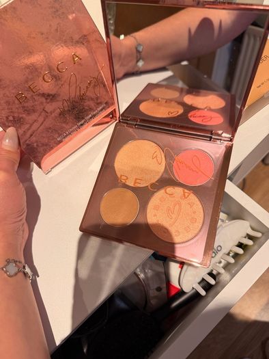 Becca x chrissy glow face palette