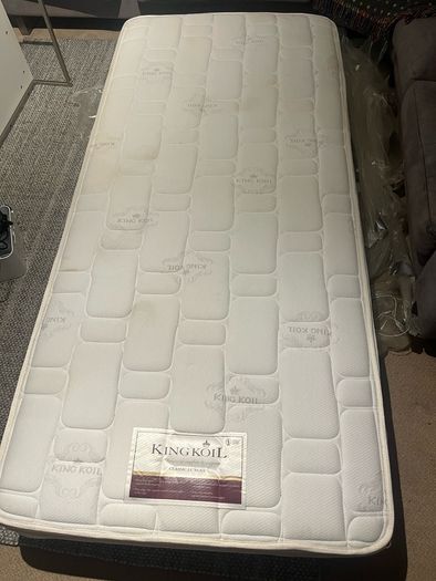 Premium king koil  zip & link mattress: superking or 2 singles