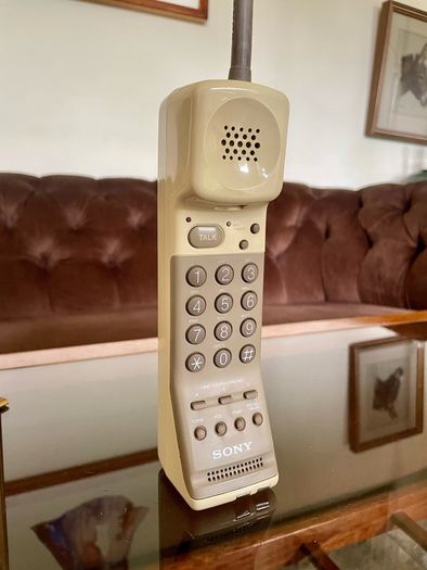 SONY SPP 50 Cordless Telephone Handset only Rare 1980s 90s