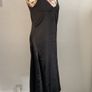 dress bnwt dress baloot brand satin slip dress size small 8/10 asymmetrical Image 9