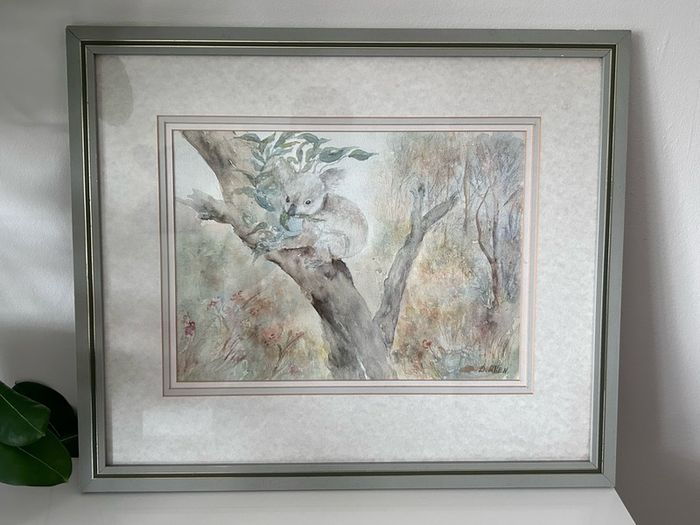 Original Watercolour by Sn. Declan Allen, title Koala