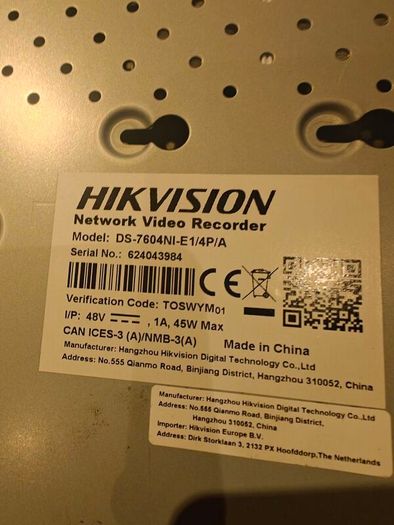 hikvision NVR