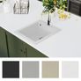 Kitchen Sink Single White Image 3