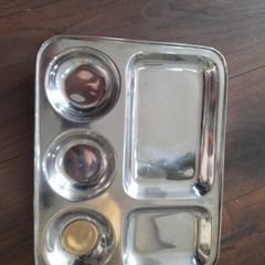 Brand New Indian Dinner Plates ( Bhoj Thal)