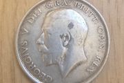 1913 George V Half Crown silver